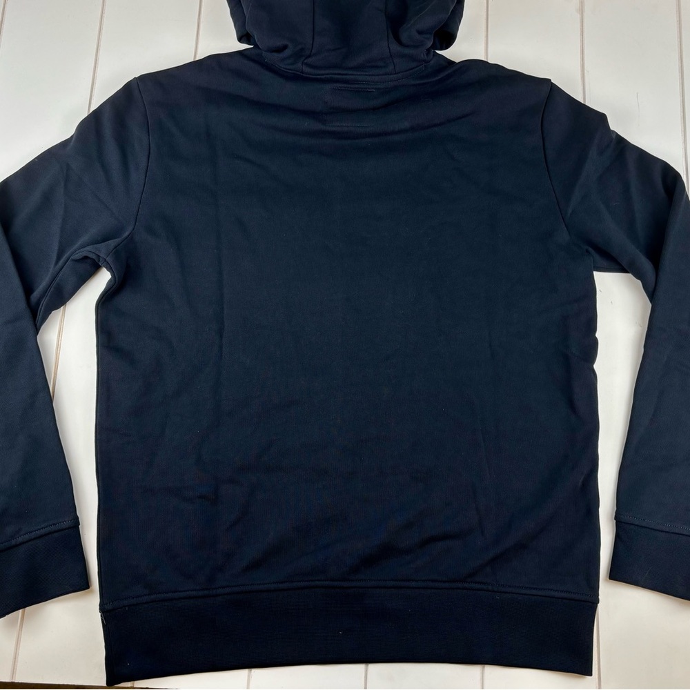 NWT Armani Exchange Men's Navy Embroidered Hoodie Sweatshirt Small - Picture 4 of 4